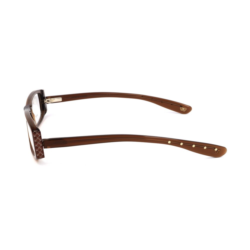 Montature in acetato marrone Bottega Veneta