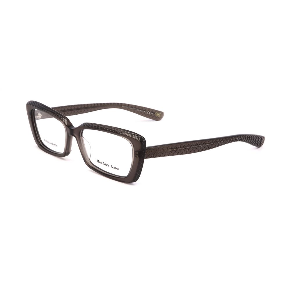 Montature in acetato grigio Bottega Veneta