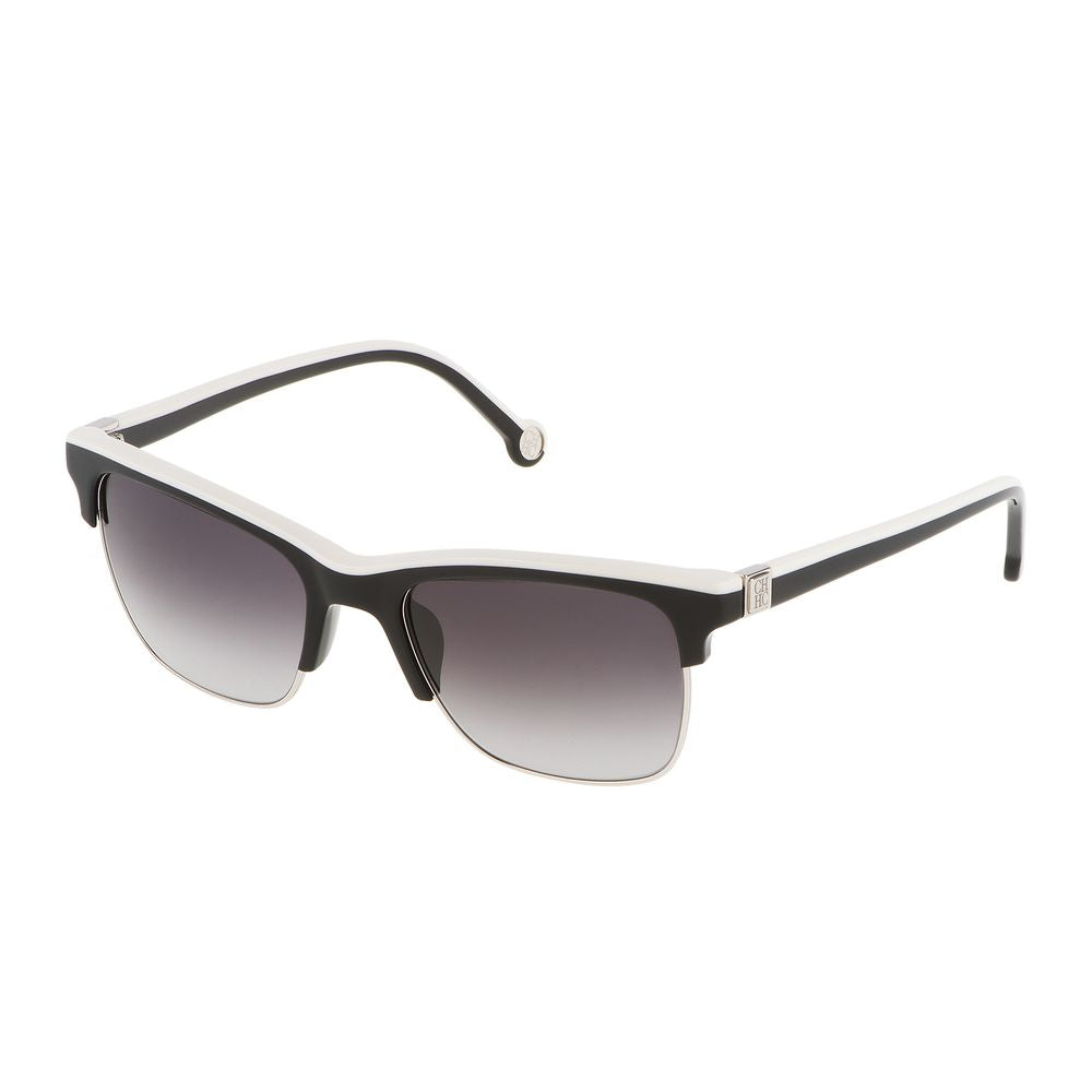 Occhiali da sole in acetato nero Carolina Herrera