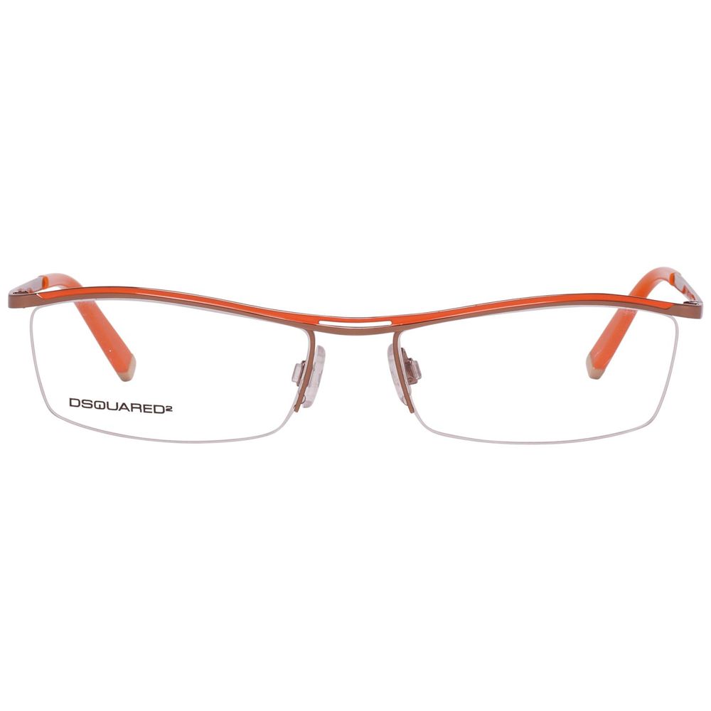Montatura in metallo oro rosa Dsquared²