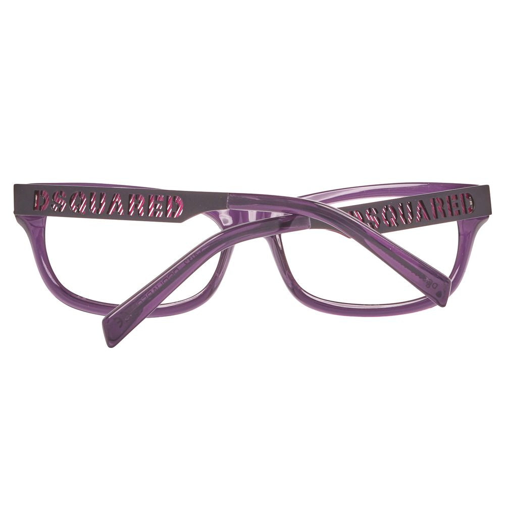 Montatura in metallo viola Dsquared²