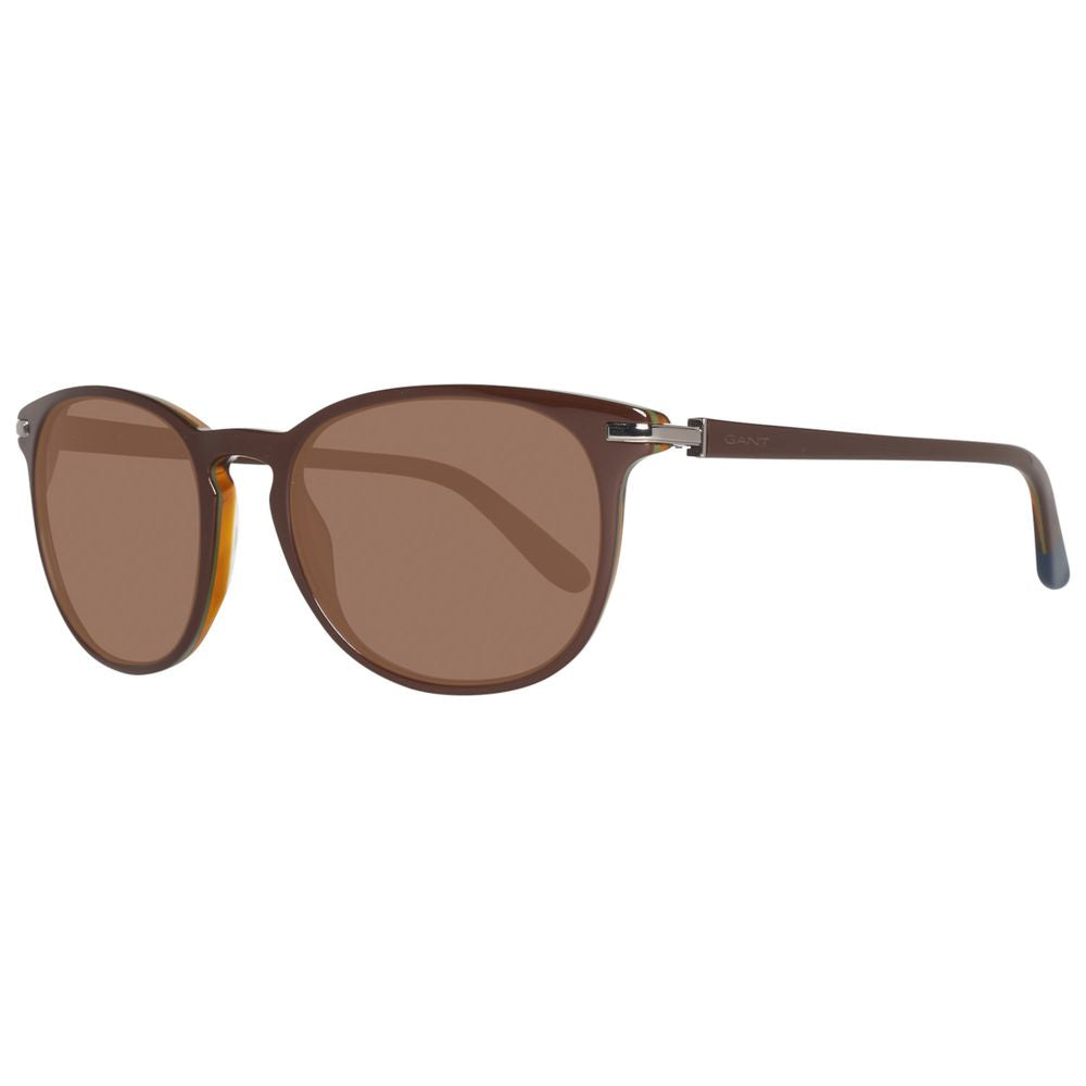 Occhiali da sole Gant in acetato marrone