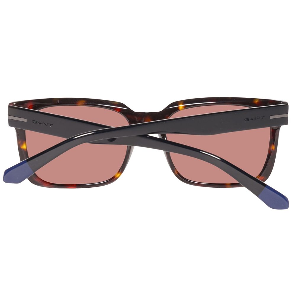 Occhiali da sole Gant in acetato marrone