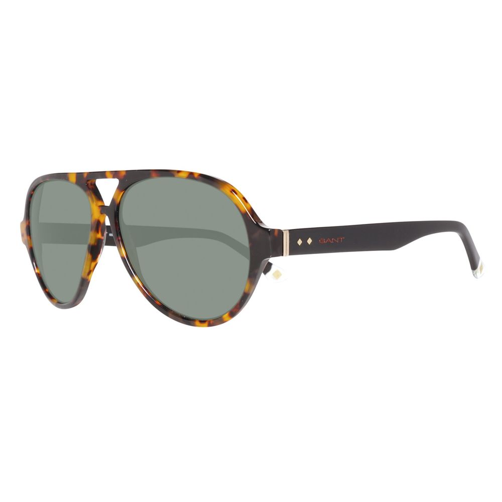 Occhiali da sole Gant in acetato marrone