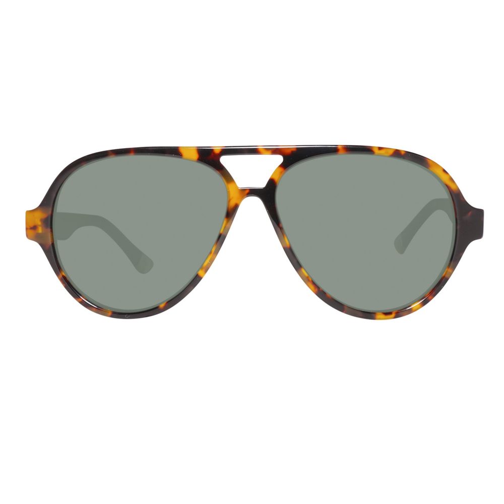 Occhiali da sole Gant in acetato marrone