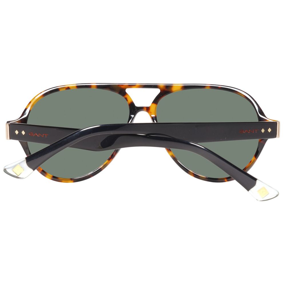 Occhiali da sole Gant in acetato marrone