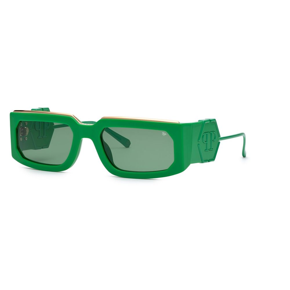 Occhiali da sole Philipp Plein in acetato verde