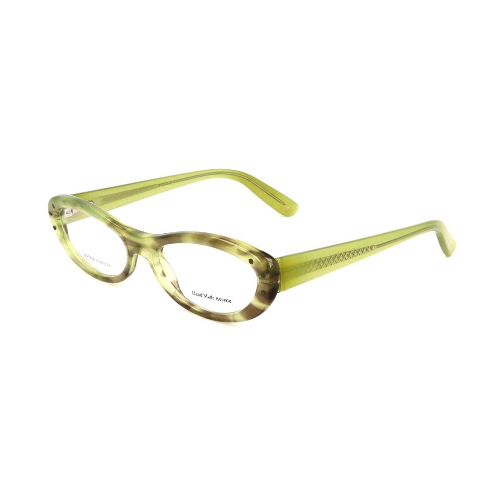 Montature in acetato verde Bottega Veneta