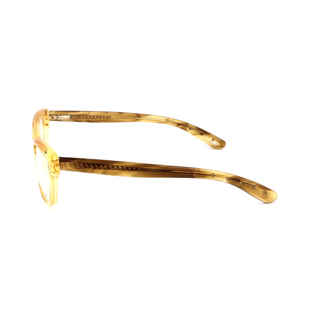 Montature in acetato arancione Bottega Veneta