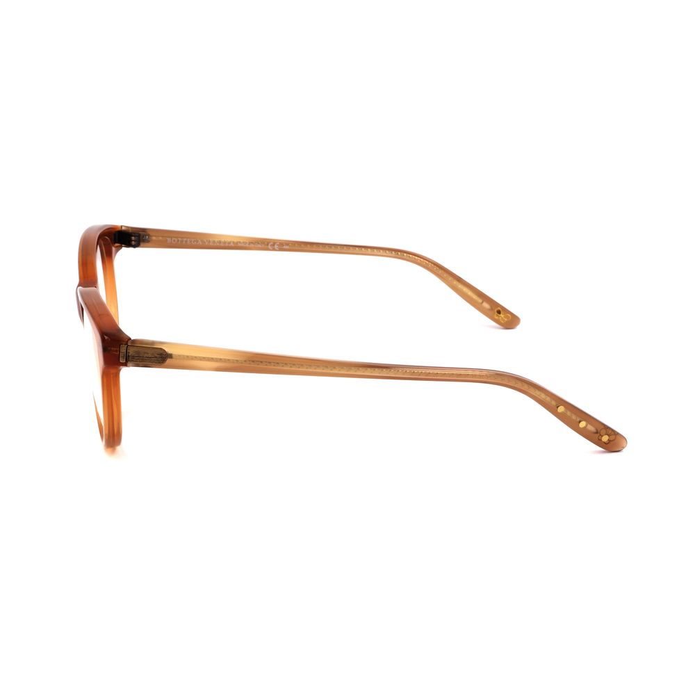 Montature in acetato marrone Bottega Veneta