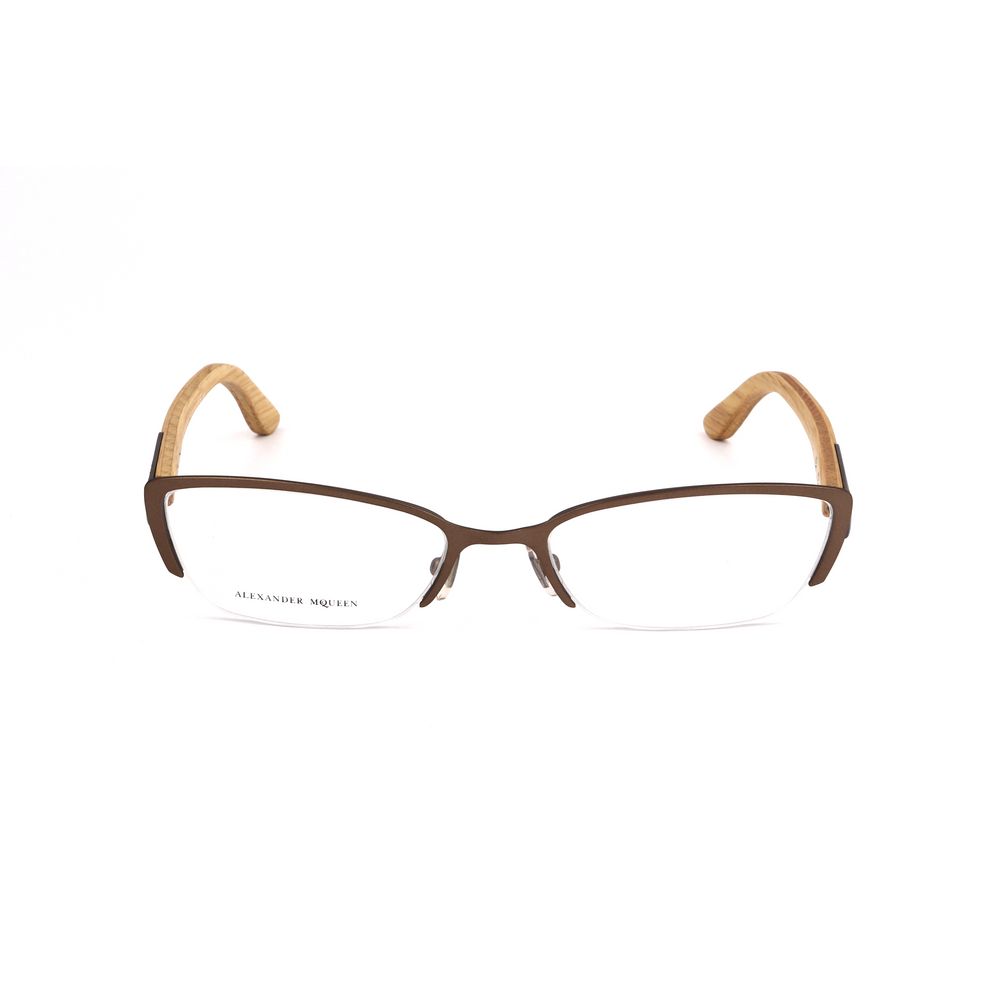 Alexander McQueen Montature in metallo bicolore