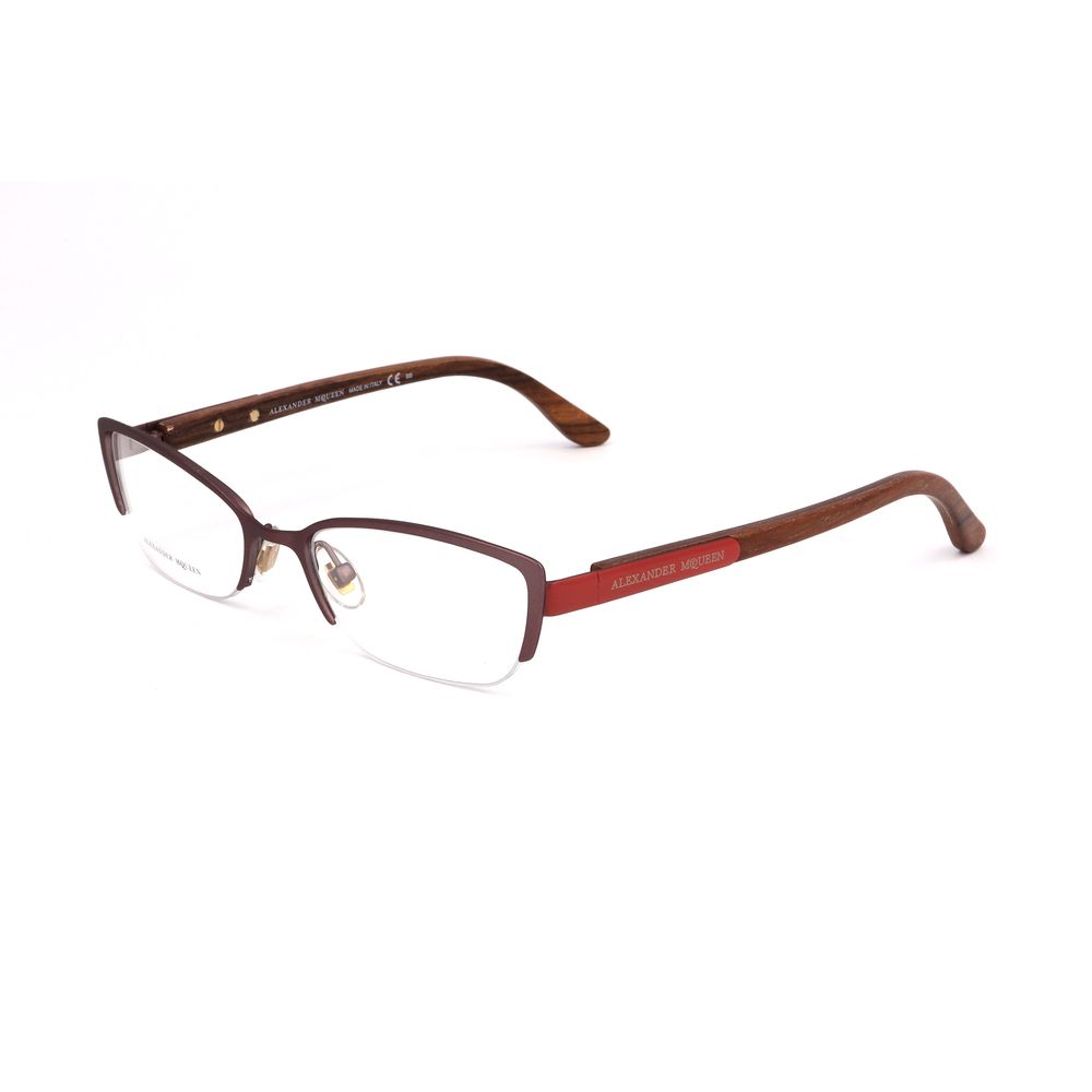 Alexander McQueen Montature in metallo bicolore