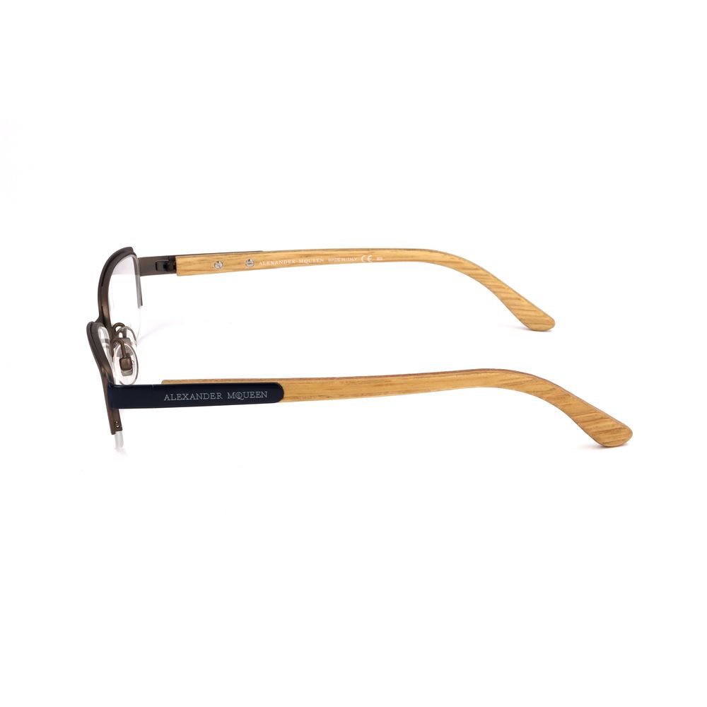 Alexander McQueen Montature in metallo bicolore