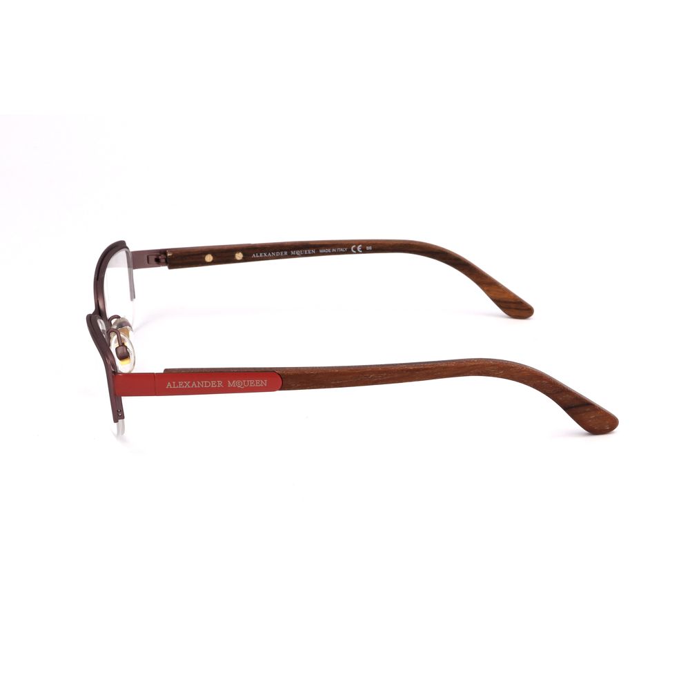 Alexander McQueen Montature in metallo bicolore
