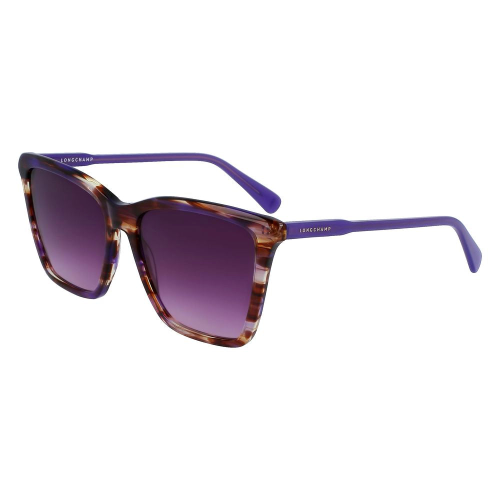 Occhiali da sole Longchamp in acetato viola