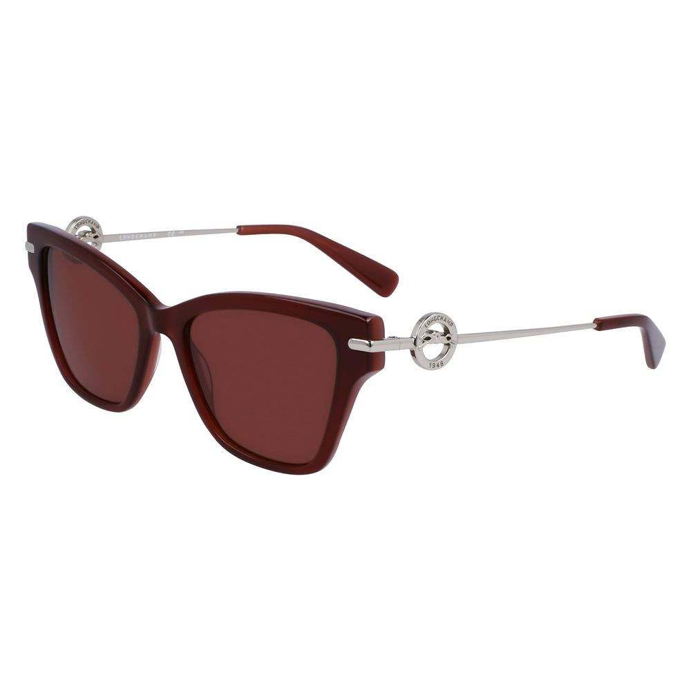 Occhiali da sole Longchamp in acetato marrone