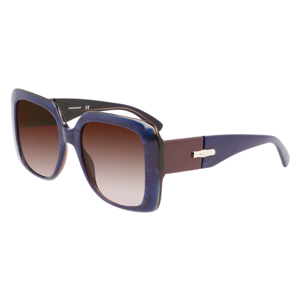 Occhiali da sole Longchamp in acetato blu