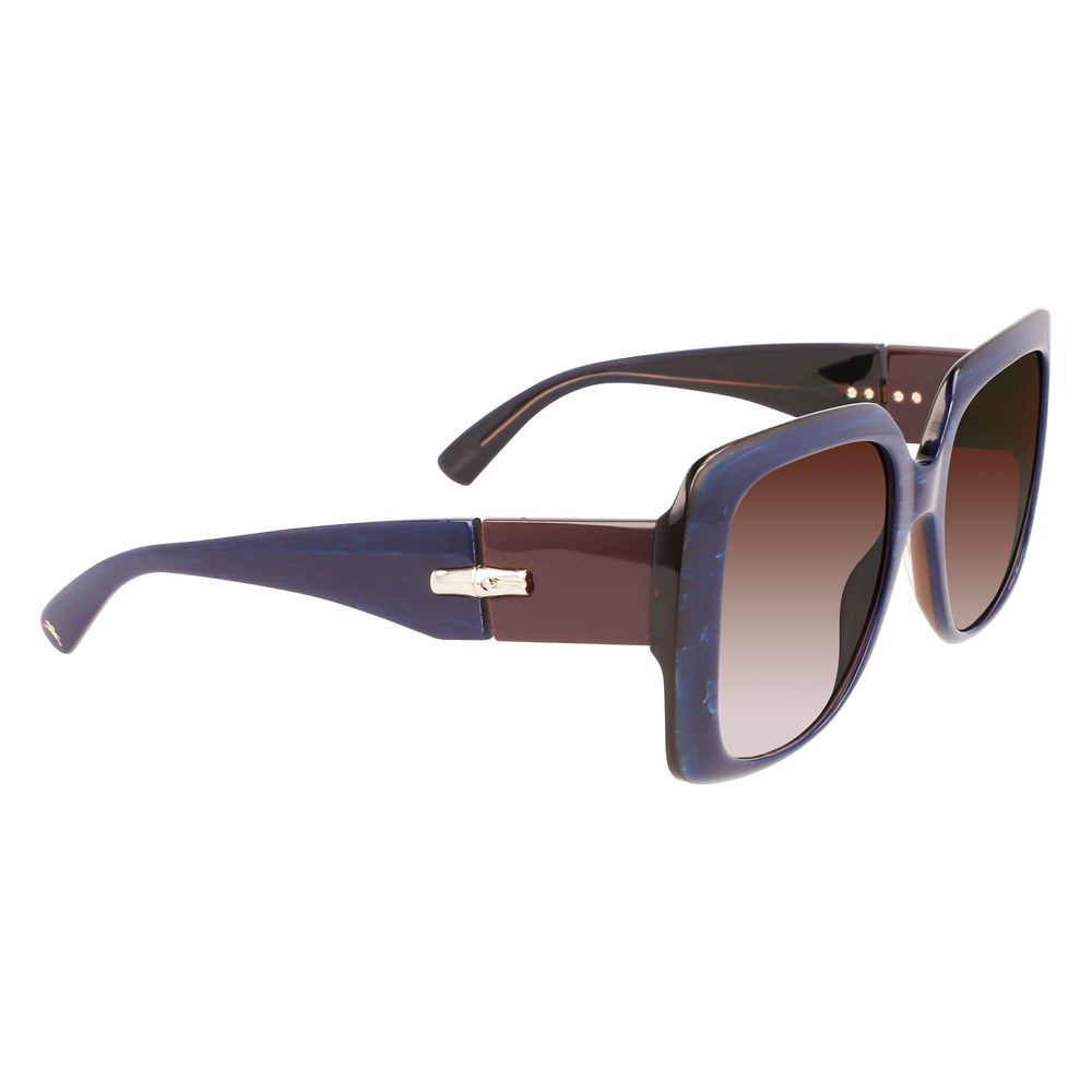 Occhiali da sole Longchamp in acetato blu