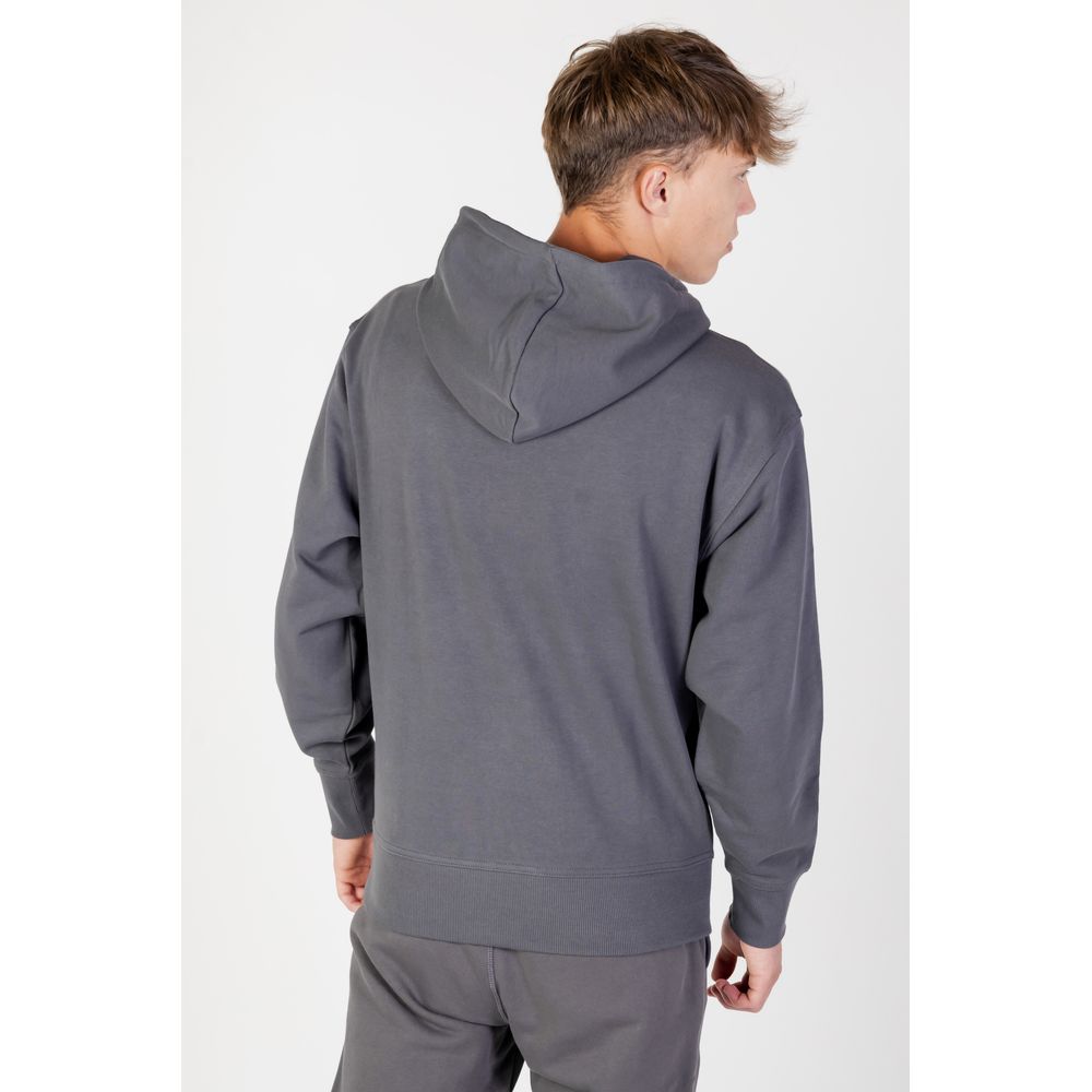Maglione Hugo Boss in cotone grigio