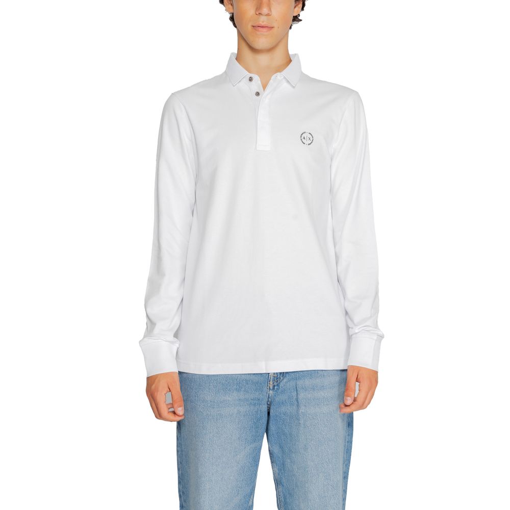 T-shirt bianca in cotone di Armani Exchange