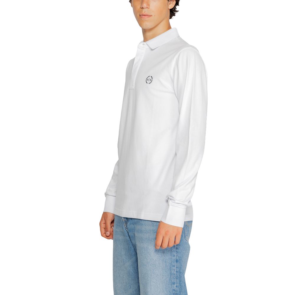 T-shirt bianca in cotone di Armani Exchange