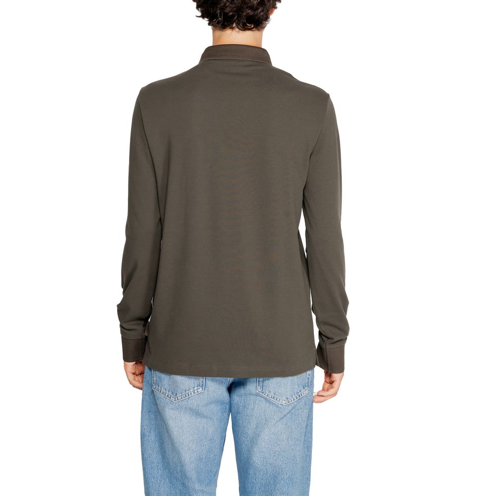T-shirt in cotone verde Armani Exchange