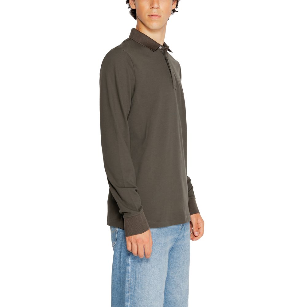 T-shirt in cotone verde Armani Exchange