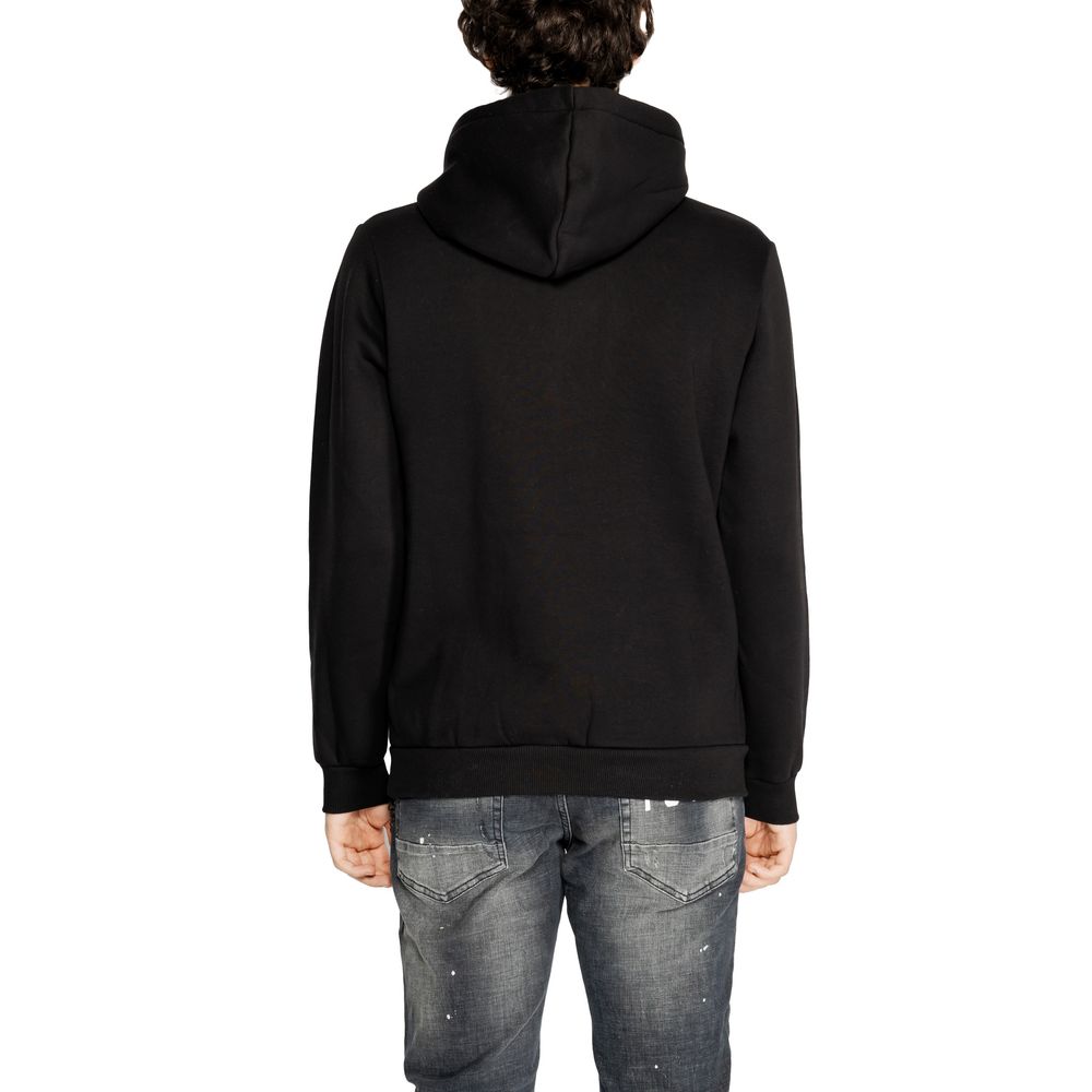 Maglione in cotone bianco e nero Icon
