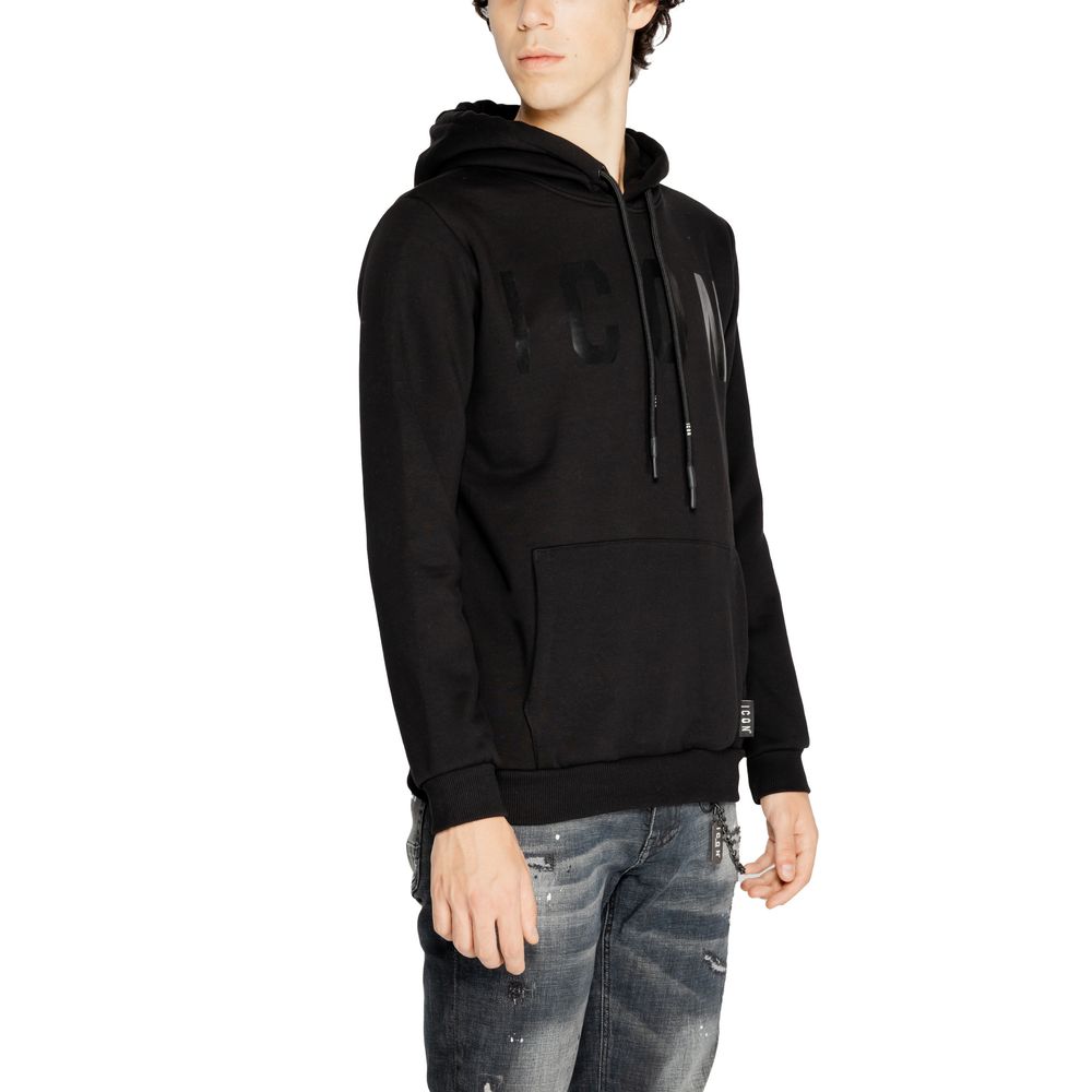 Maglione in cotone nero Icon