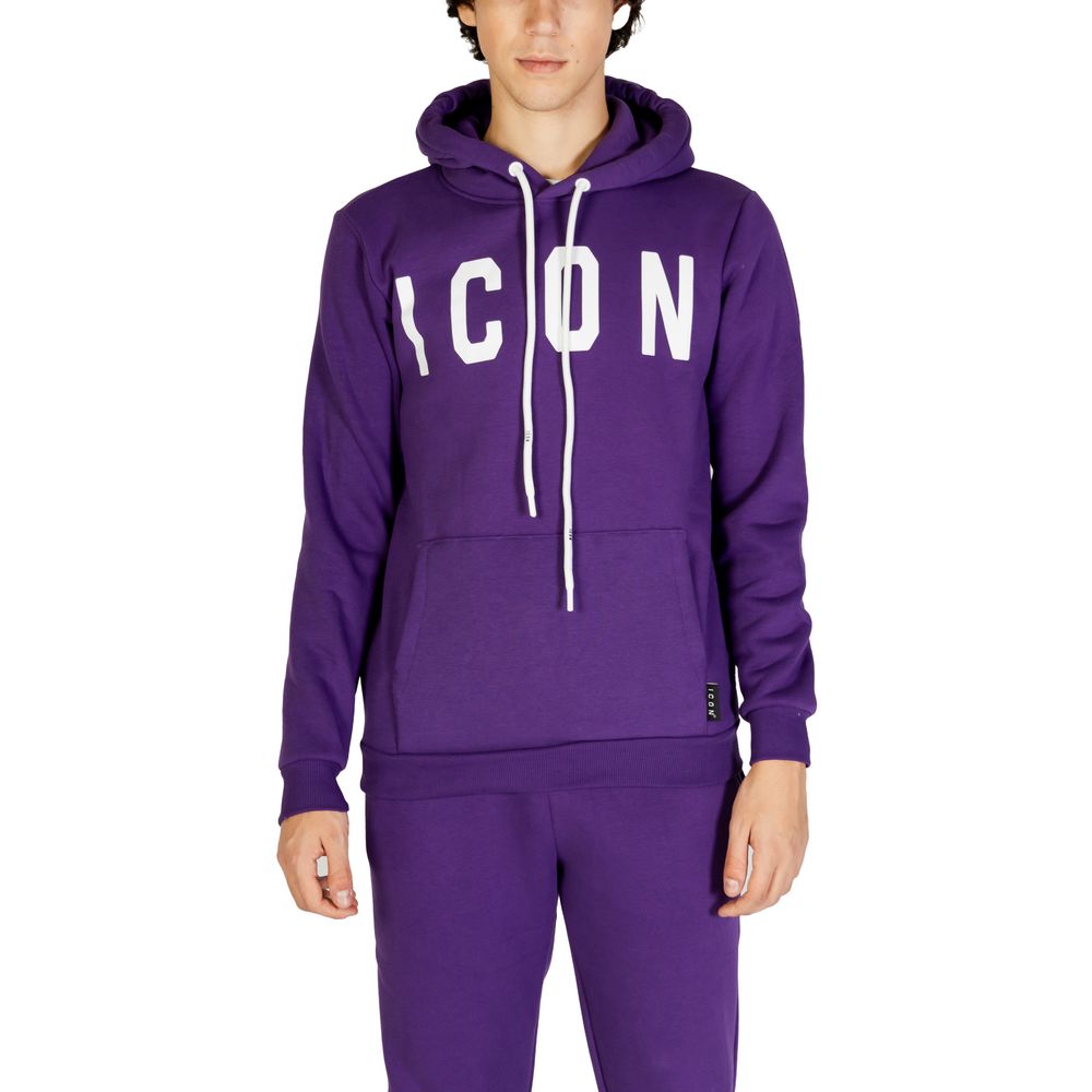 Maglione in cotone viola Icon