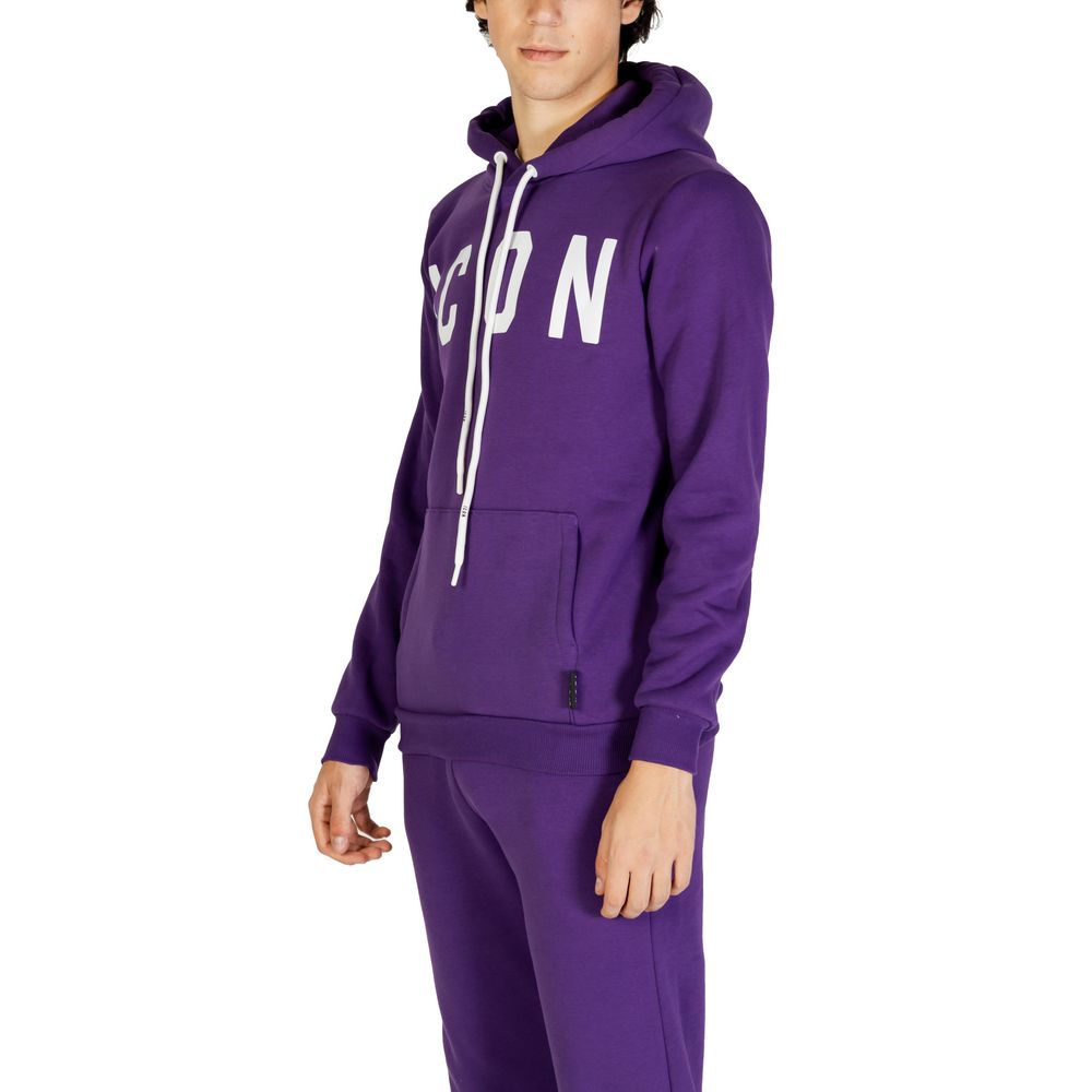 Maglione in cotone viola Icon