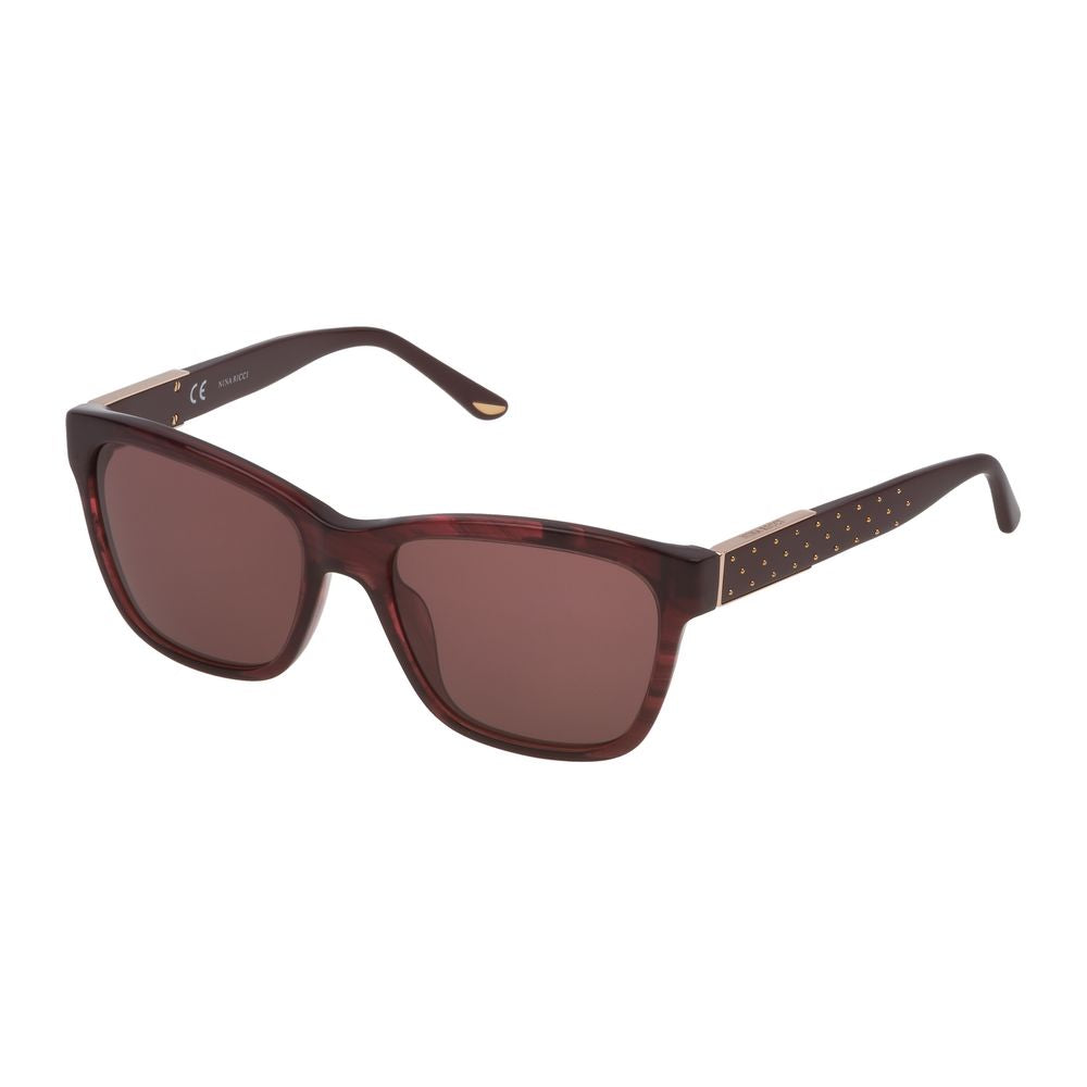 Occhiali da sole in acetato rosa Nina Ricci