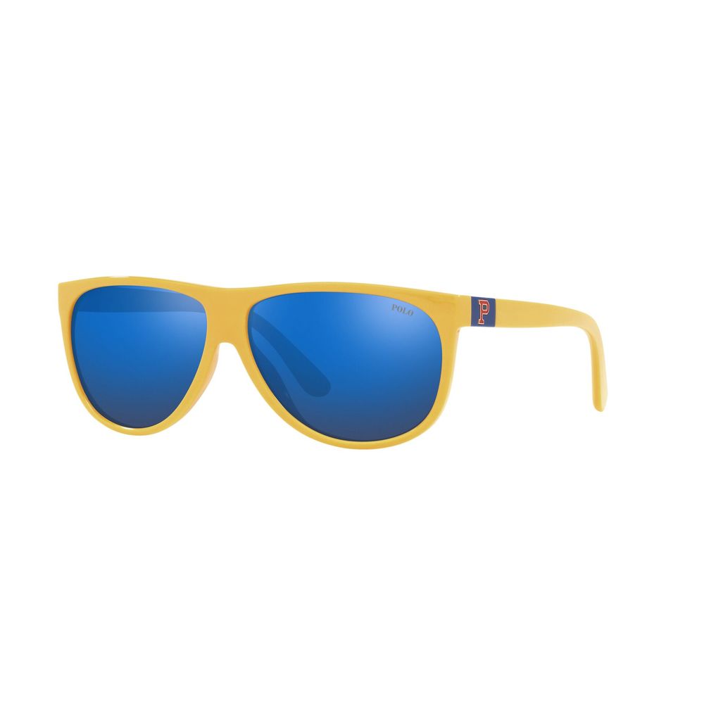 Occhiali da sole in acetato giallo Ralph Lauren