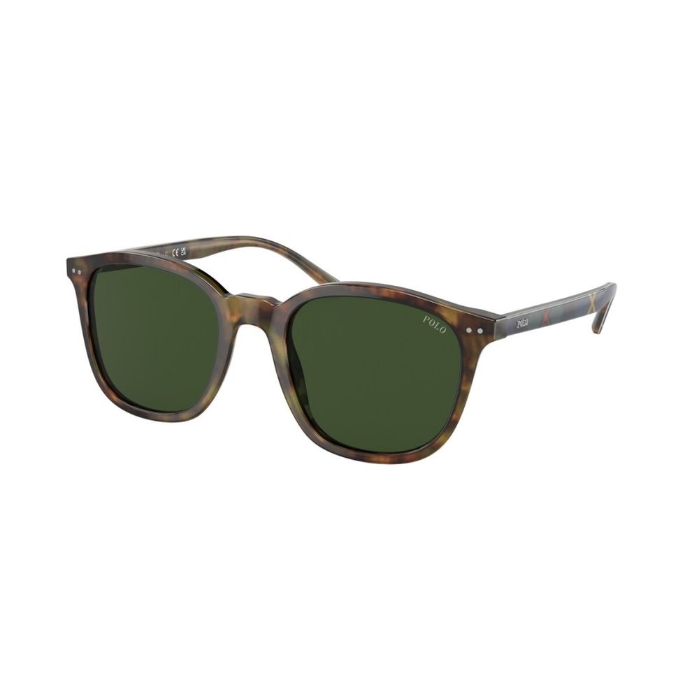 Occhiali da sole in acetato marrone Ralph Lauren