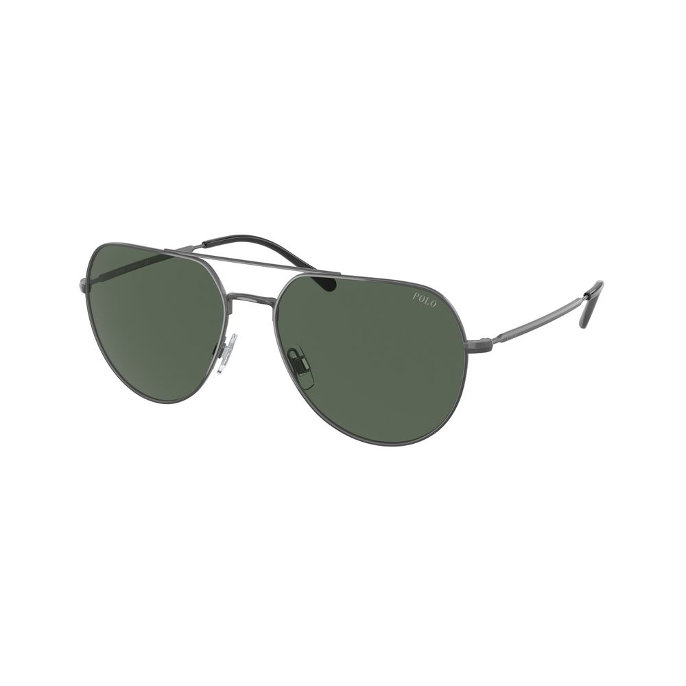 Occhiali da sole in metallo grigio Ralph Lauren