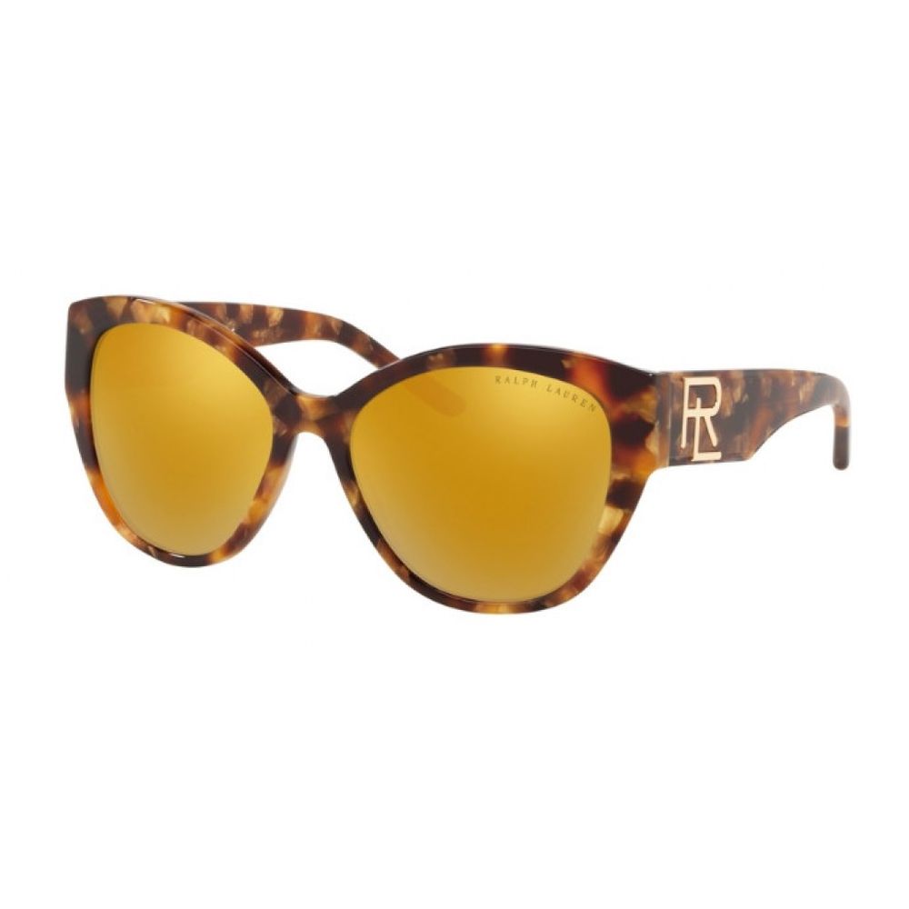 Occhiali da sole in resina marrone Ralph Lauren