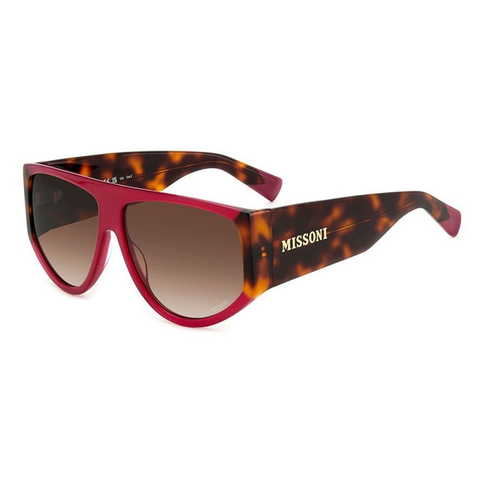 Occhiali da sole Missoni in acetato marrone