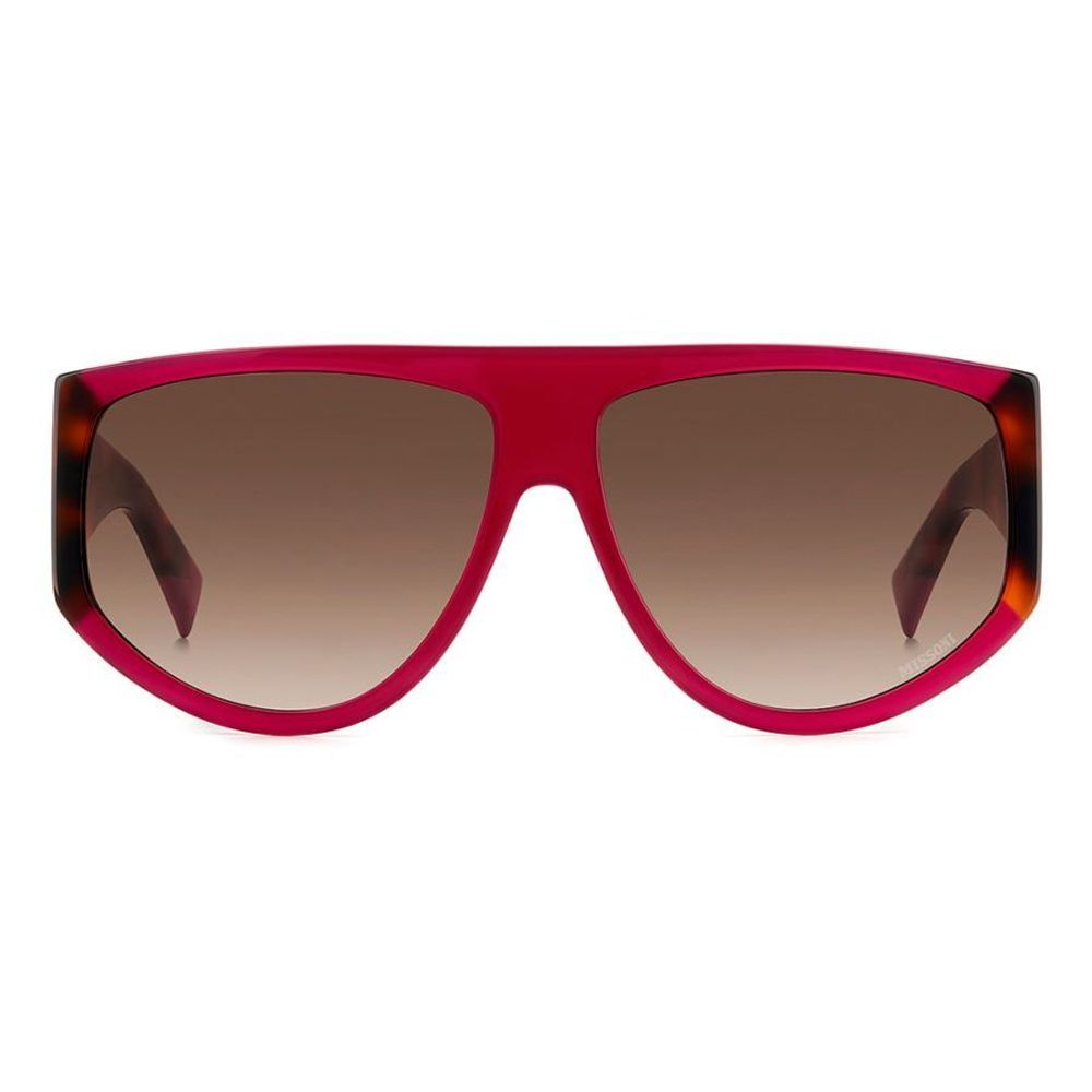 Occhiali da sole Missoni in acetato marrone