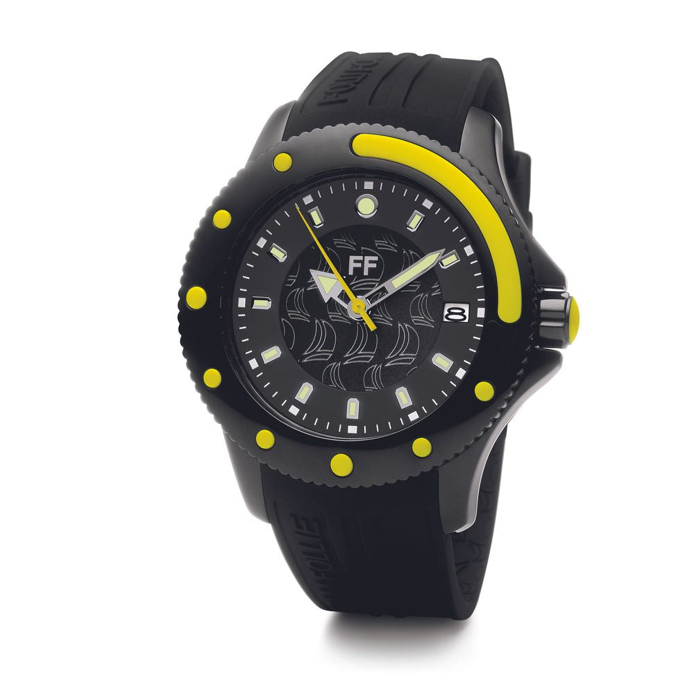 Orologio Folli Follie in silicone nero