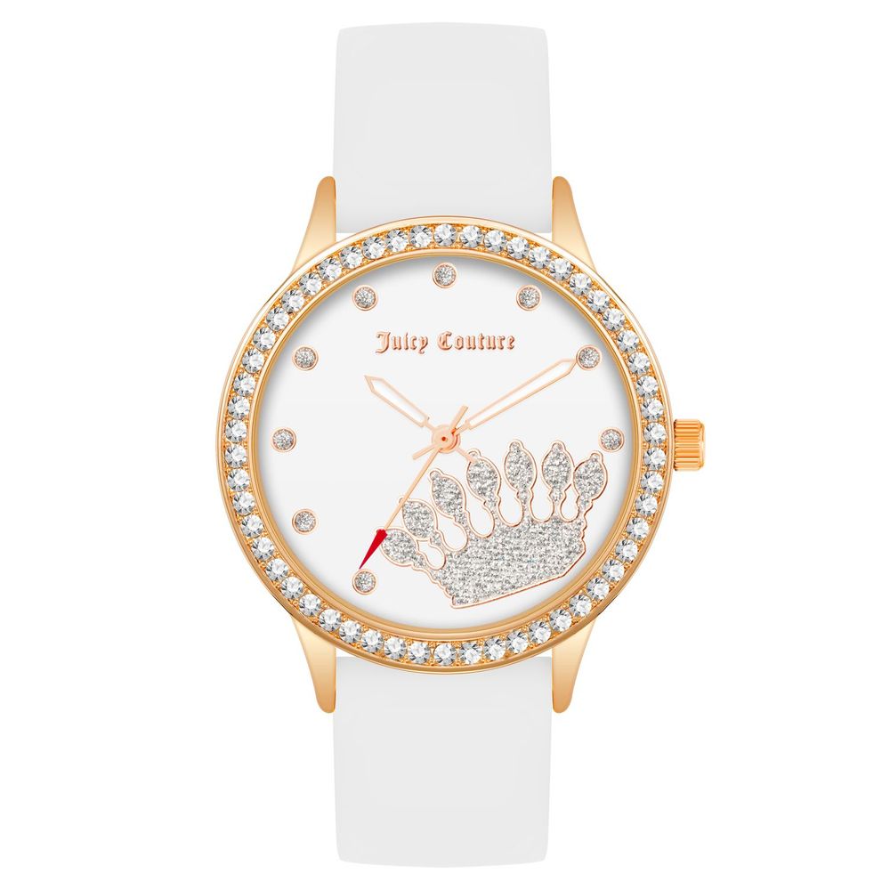 Orologio Juicy Couture in silicone bianco