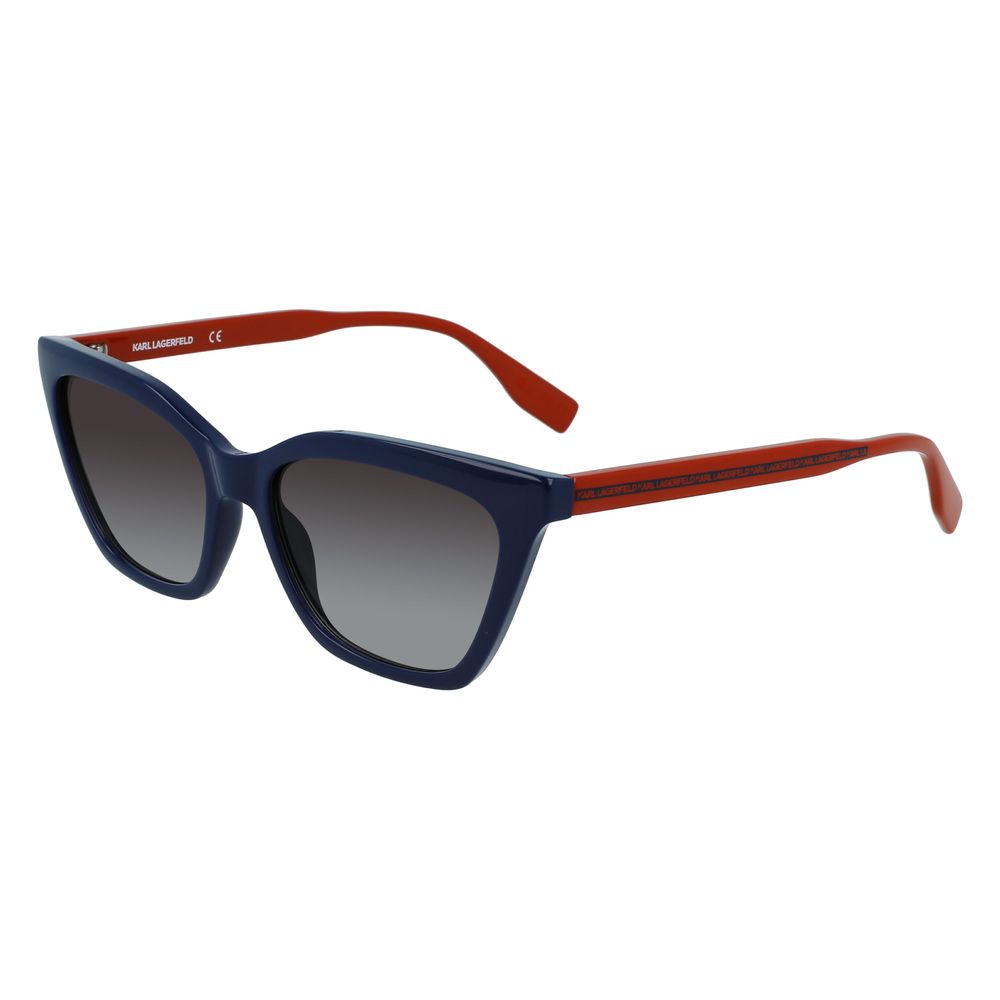 Occhiali da sole Karl Lagerfeld blu CP iniettato