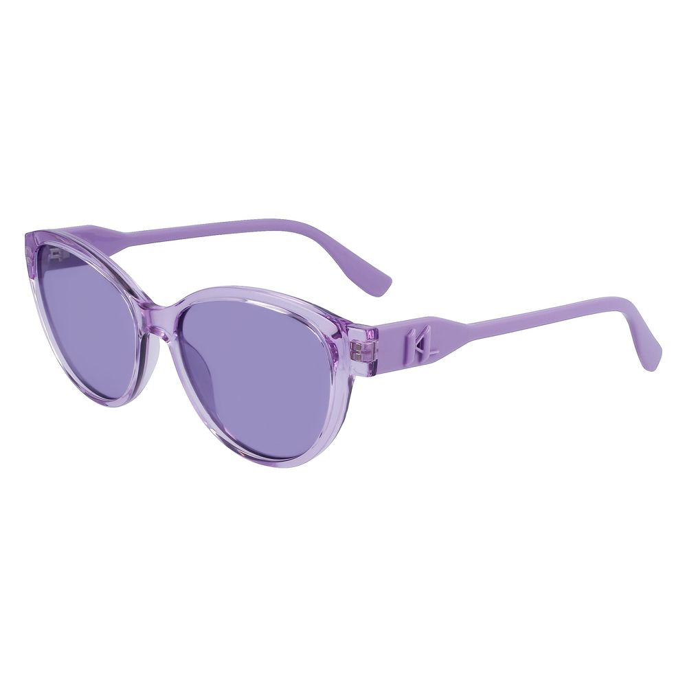 Occhiali da sole Karl Lagerfeld viola iniettati