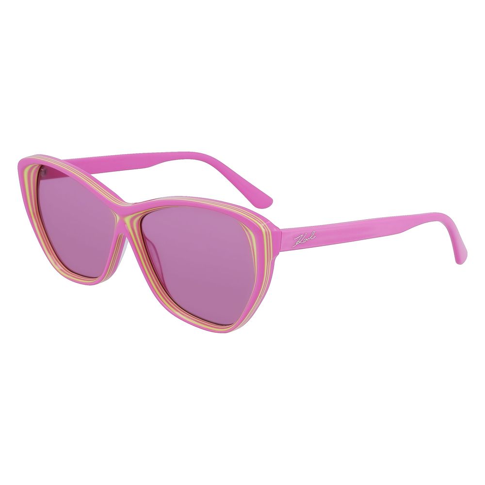 Occhiali da sole in acetato multicolore Karl Lagerfeld
