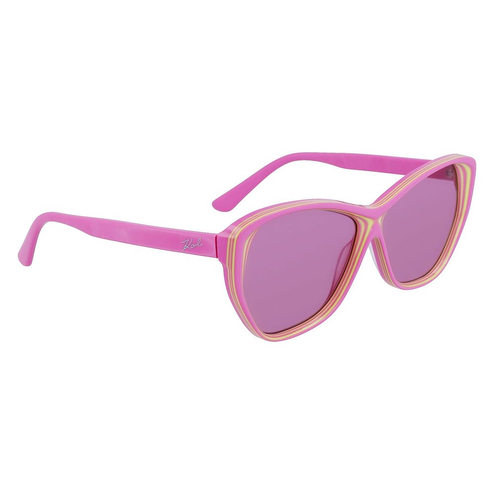 Occhiali da sole in acetato multicolore Karl Lagerfeld