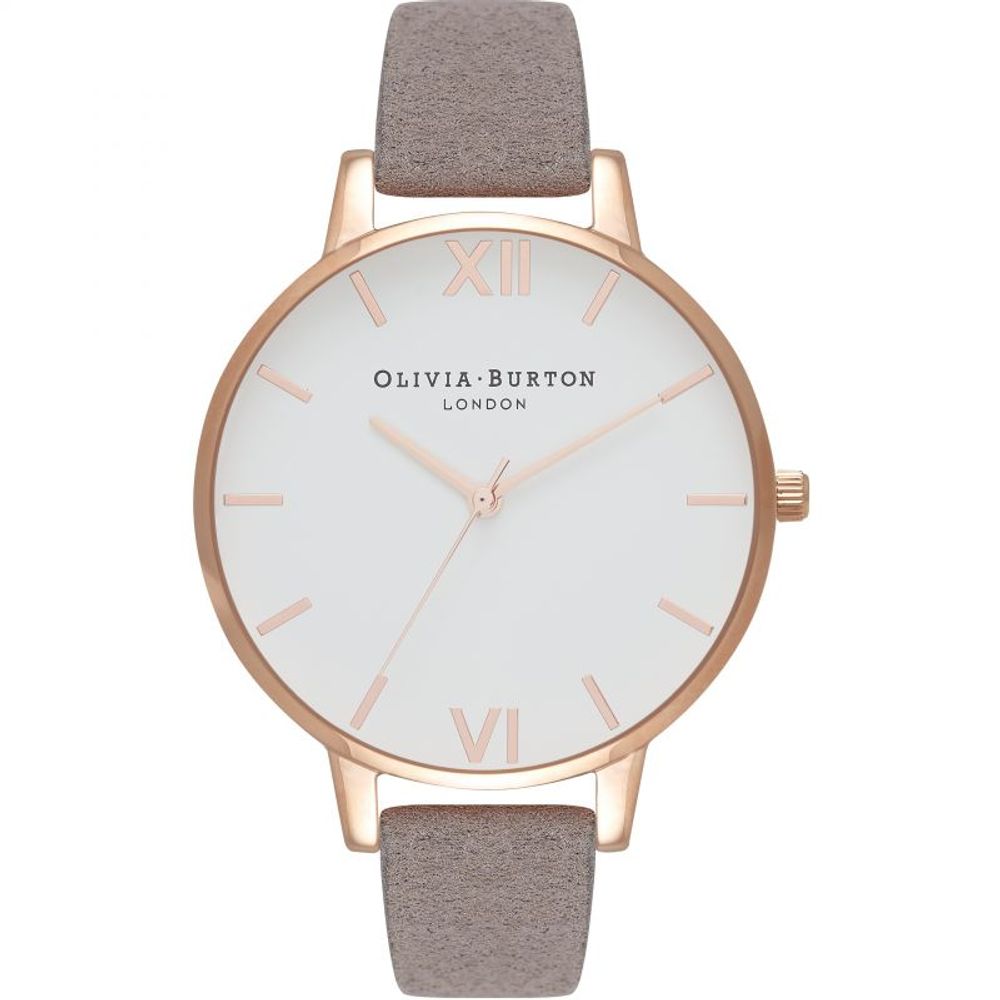 Orologio Olivia Burton in pelle sintetica grigia