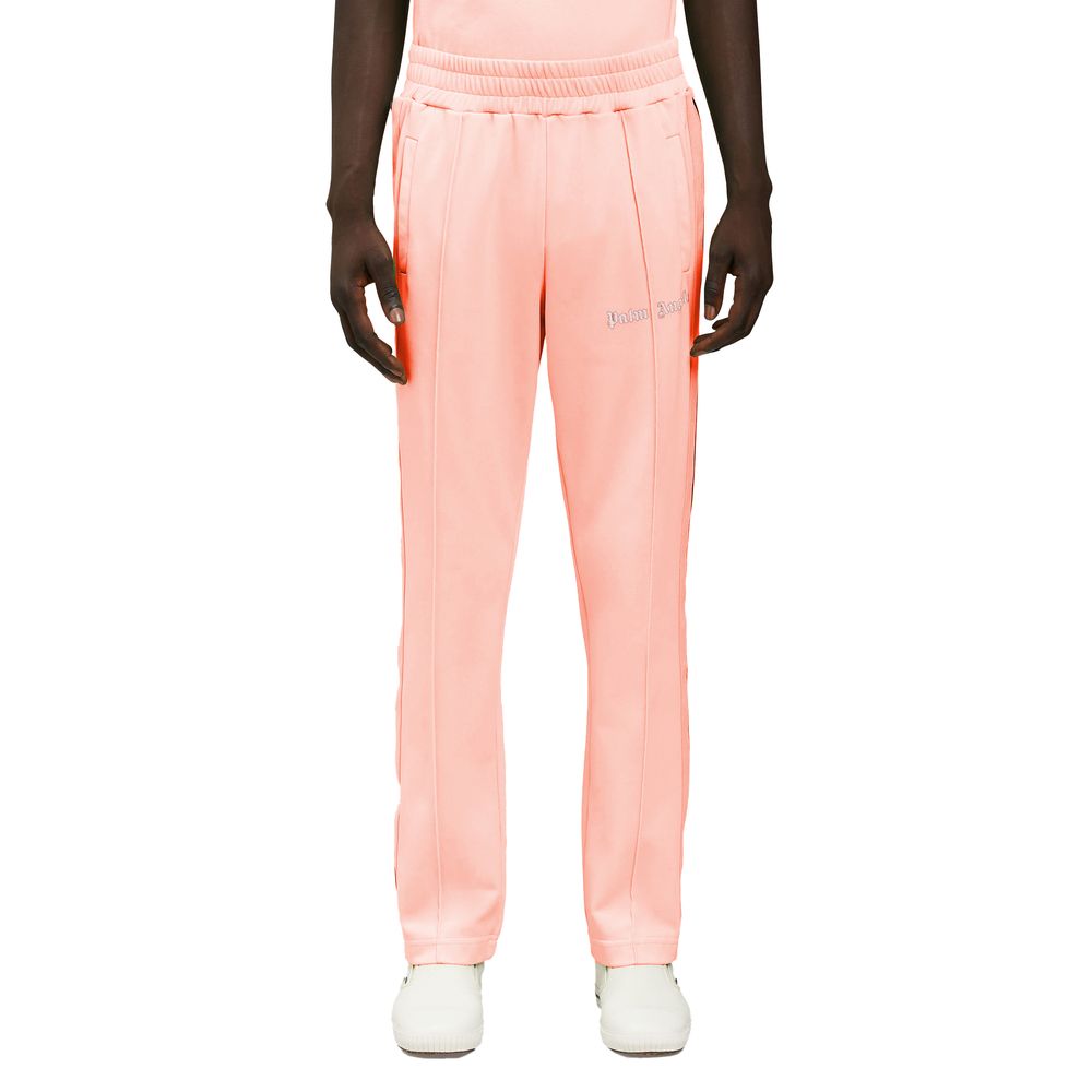 Jeans e pantaloni in nylon rosa Palm Angels