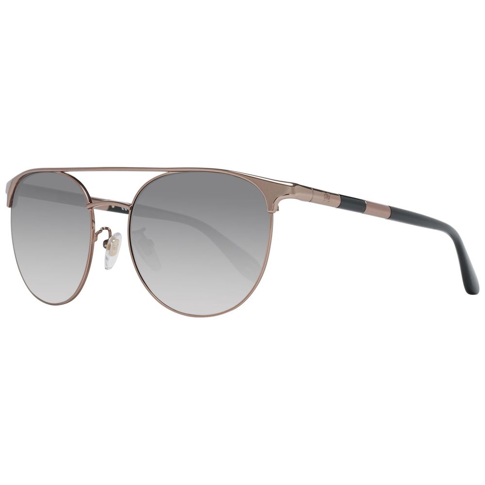Carolina Herrera NY Occhiali da sole in metallo e plastica color bronzo