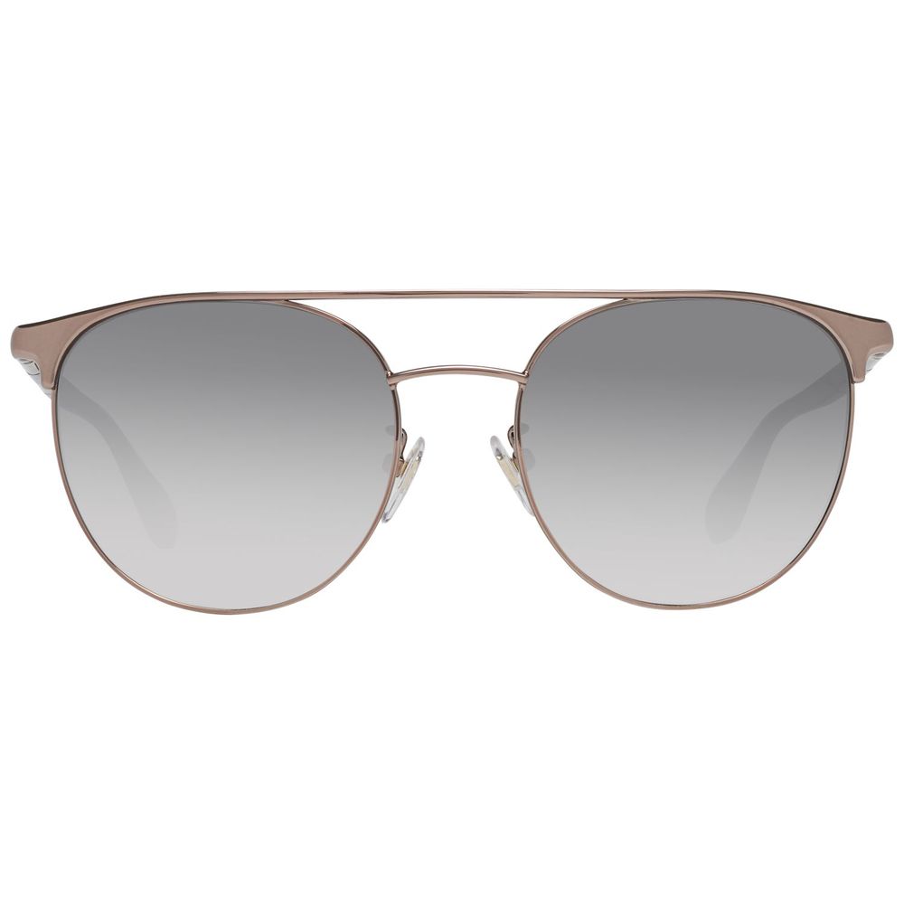 Carolina Herrera NY Occhiali da sole in metallo e plastica color bronzo