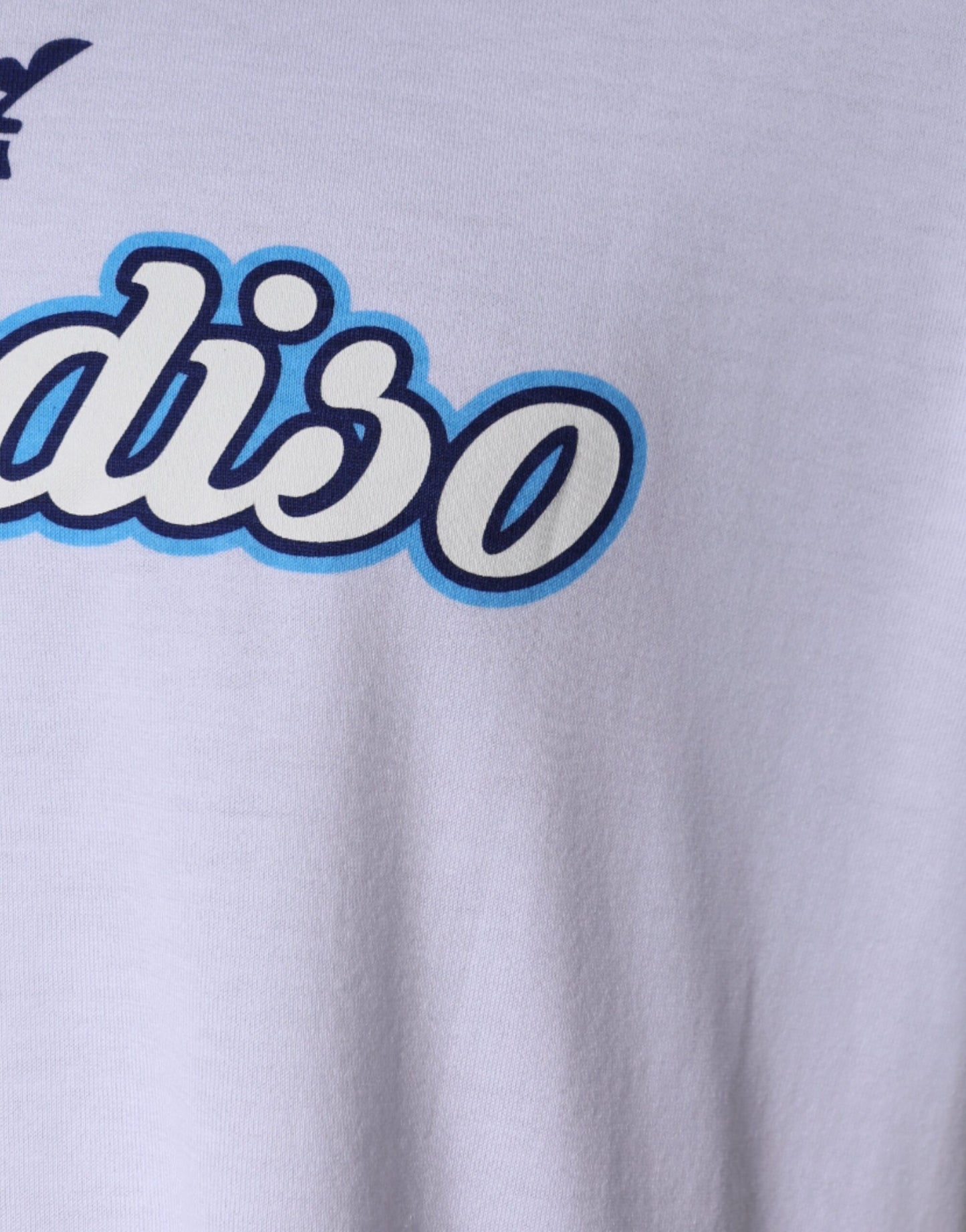 Dolce & Gabbana T-shirt bianca Paradiso in cotone con maniche corte