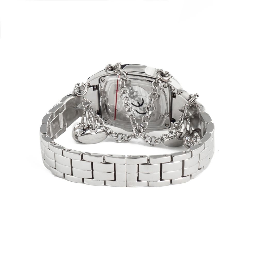 Orologio Chronotech in acciaio argentato